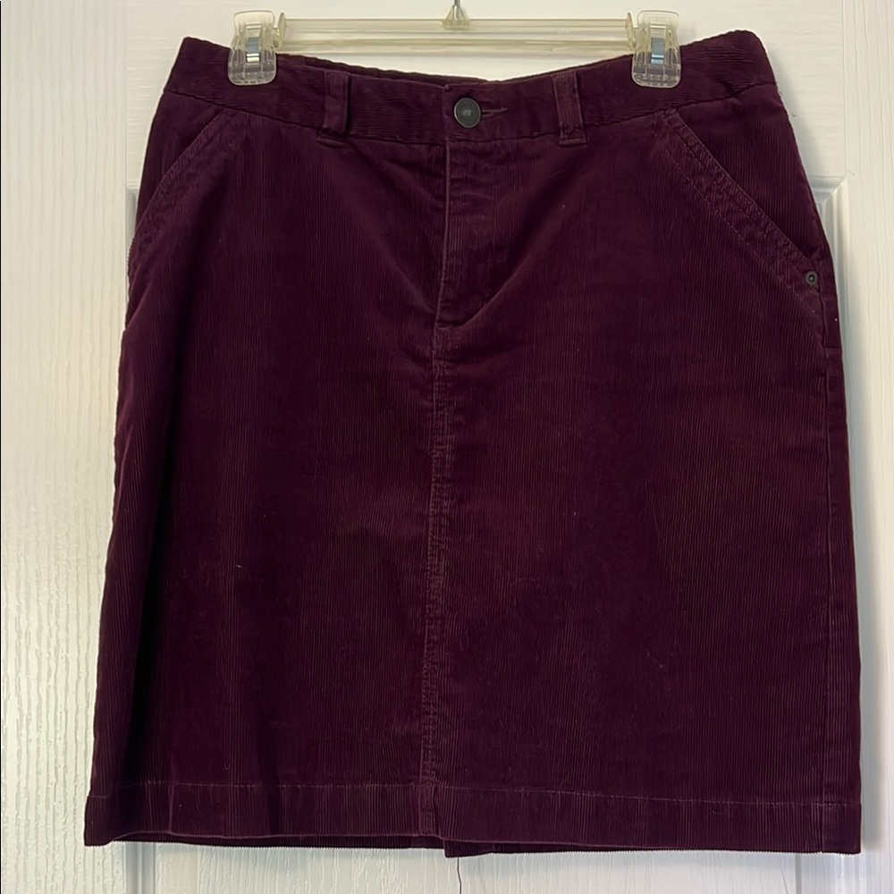 Merona Purple Pencil Skirt Knee-Length Work